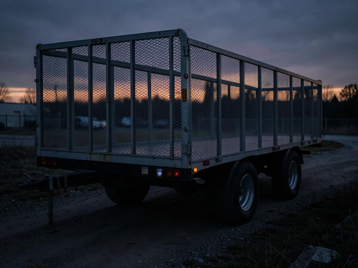14 ft Utility Trailer available for rental
